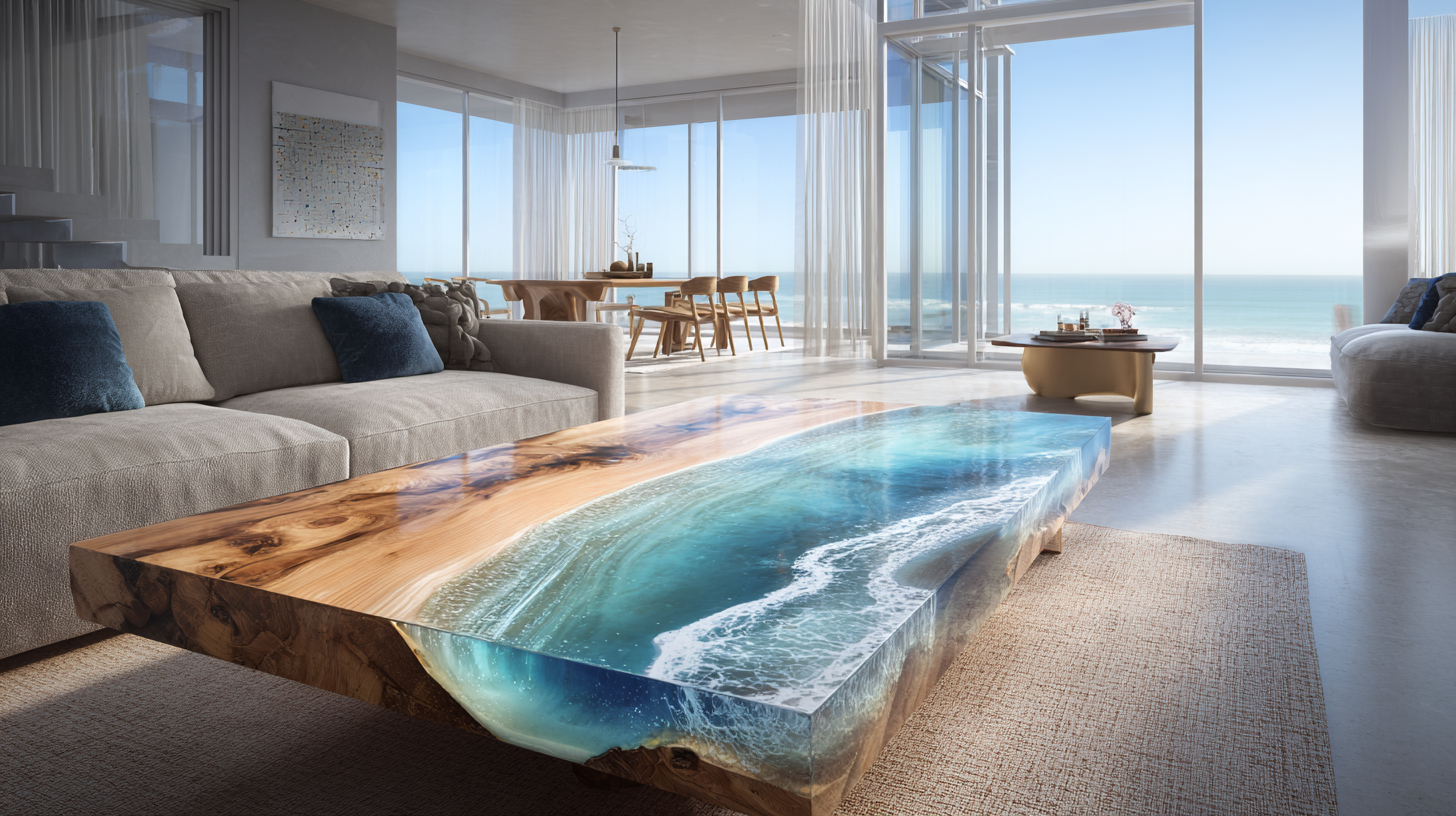 Como Criar Arte Oceânica com Resina Epóxi: Guia Passo a Passo para um Efeito Realista