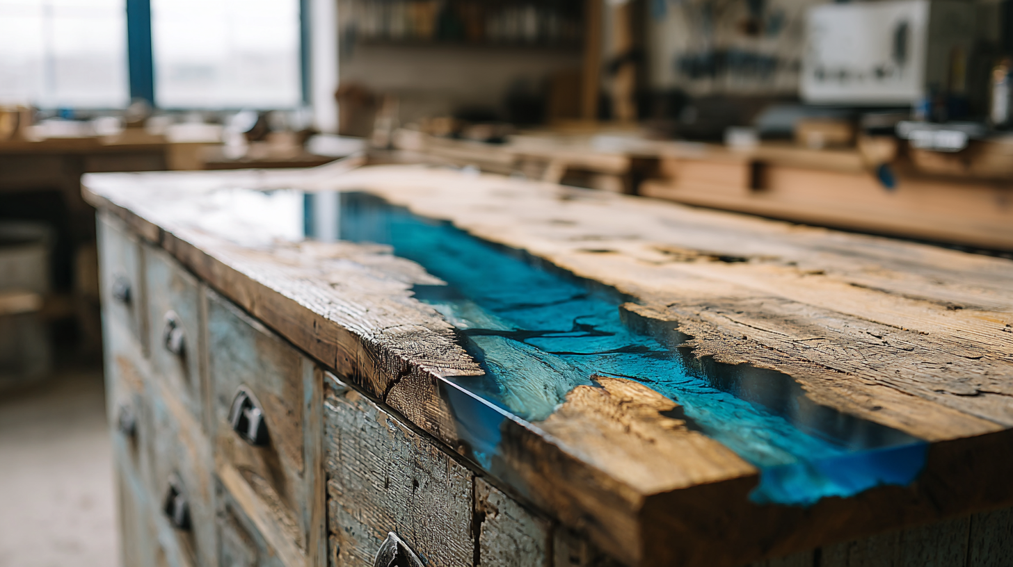 Restauração Resina Epóxi em Móveis