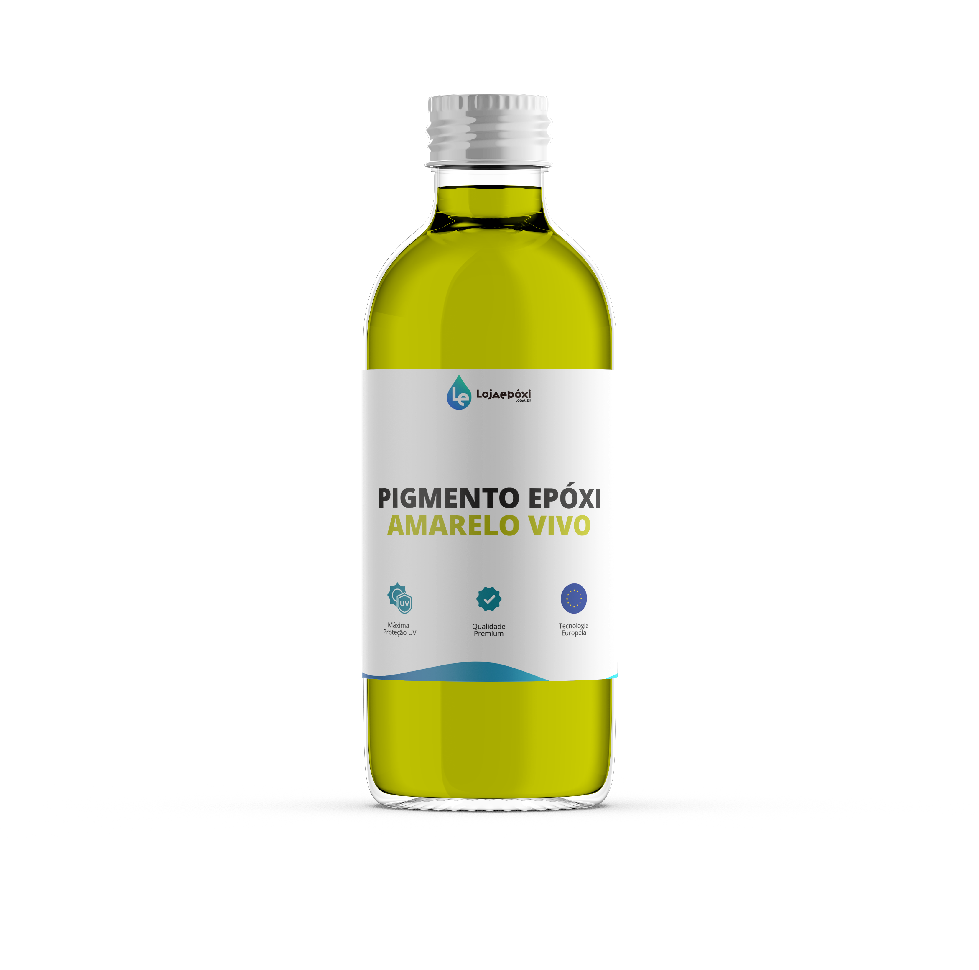 Pigmento Epóxi - Amarelo Vivo (240ml) EPX-7