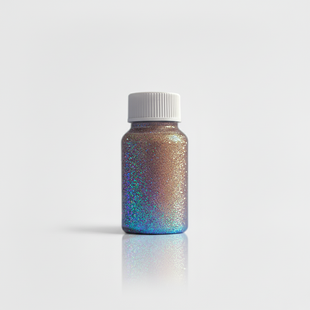 Pigmento Metalizado Epóxi Holográfico Silver (40g) PMH-190
